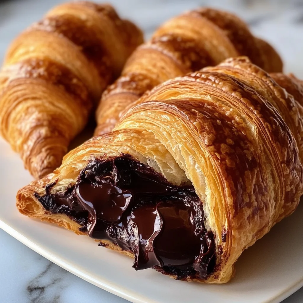 Chocolate Croissants from Scratch Recipe