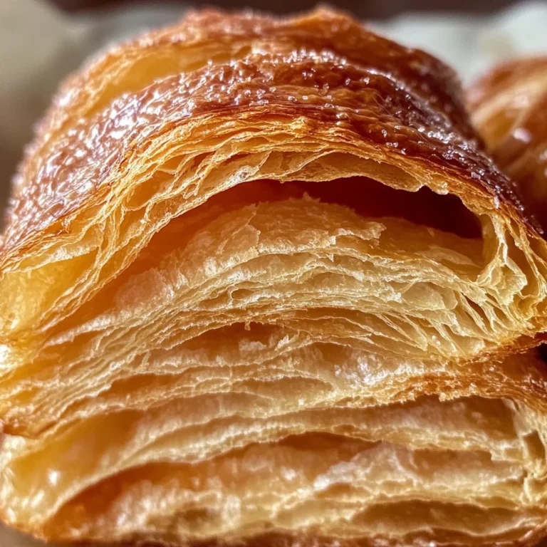 Crispy Croissant Layers Recipe Easy Homemade Flaky Pastries Guide
