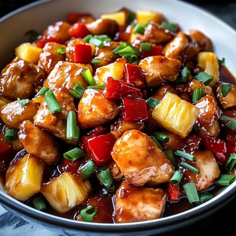 Delicious Chicken Pineapple Recipe