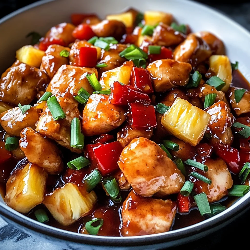 Delicious Chicken Pineapple Recipe
