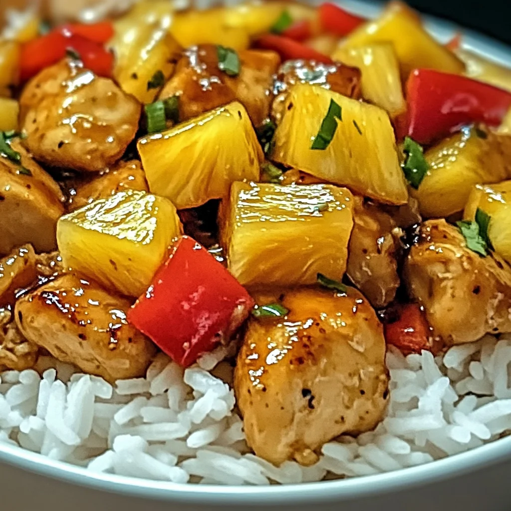 Delicious Pineapple Chicken and Rice for Quick Family Dinners