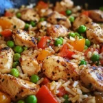 Easy Chicken Pepper Rice Skillet Recipe for Bold, Home-Cooked Flavor