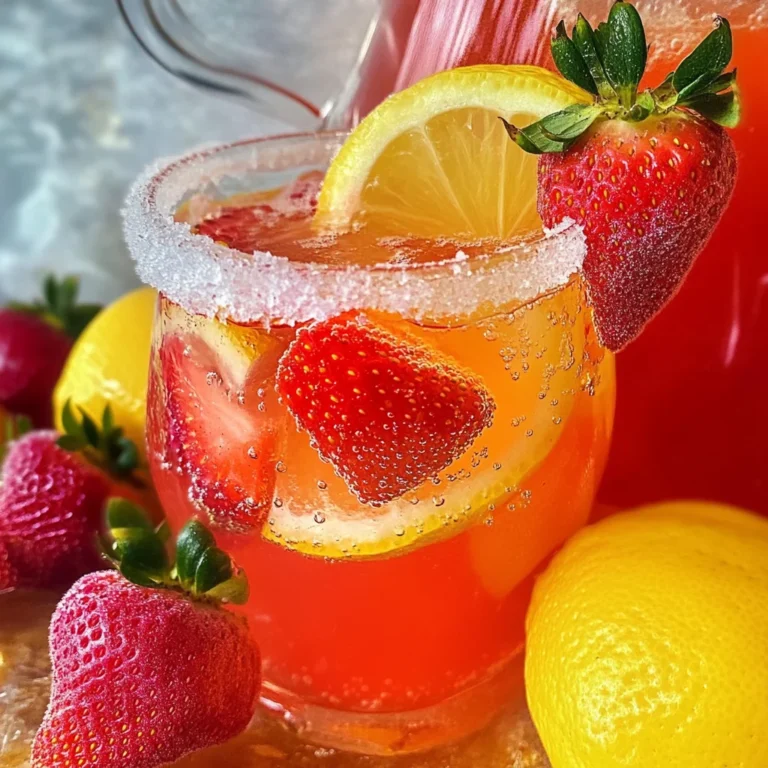 Easy Strawberry Lemonade