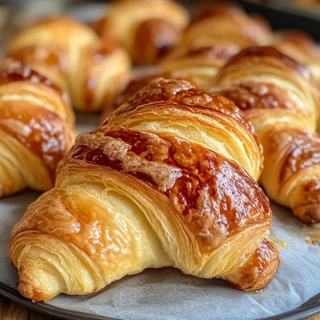 Homemade Croissants Recipe: Easy Flaky Pastry with Buttery Layers