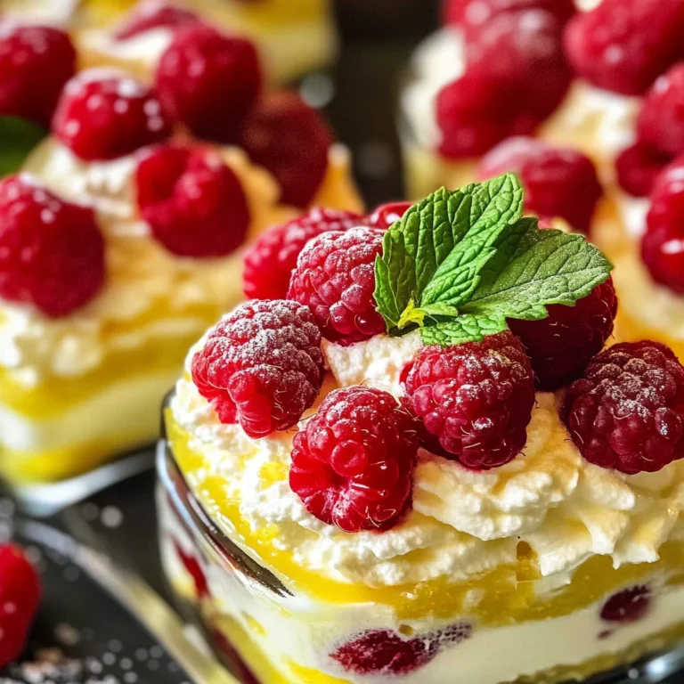 Lemon Raspberry Fluff