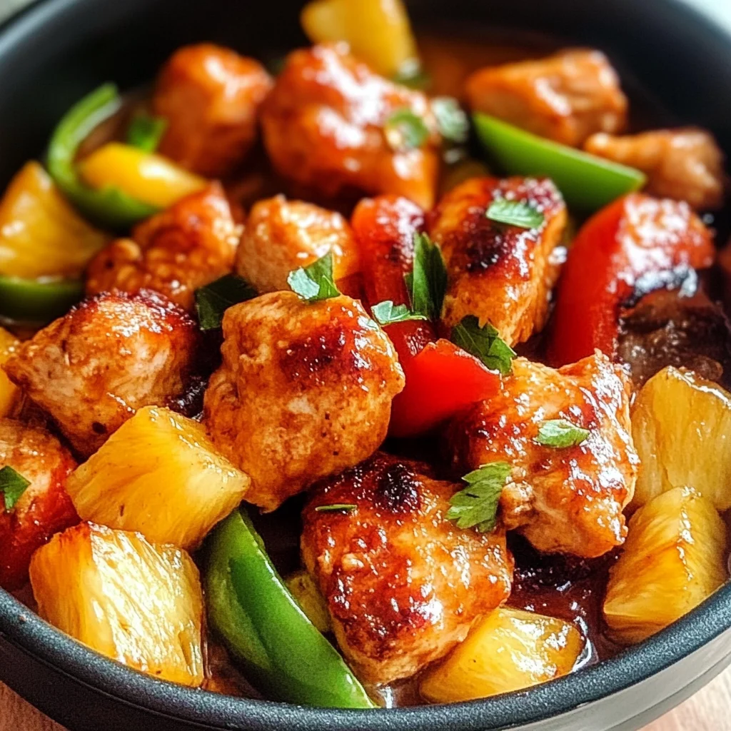 Ninja Foodi Pineapple Chicken