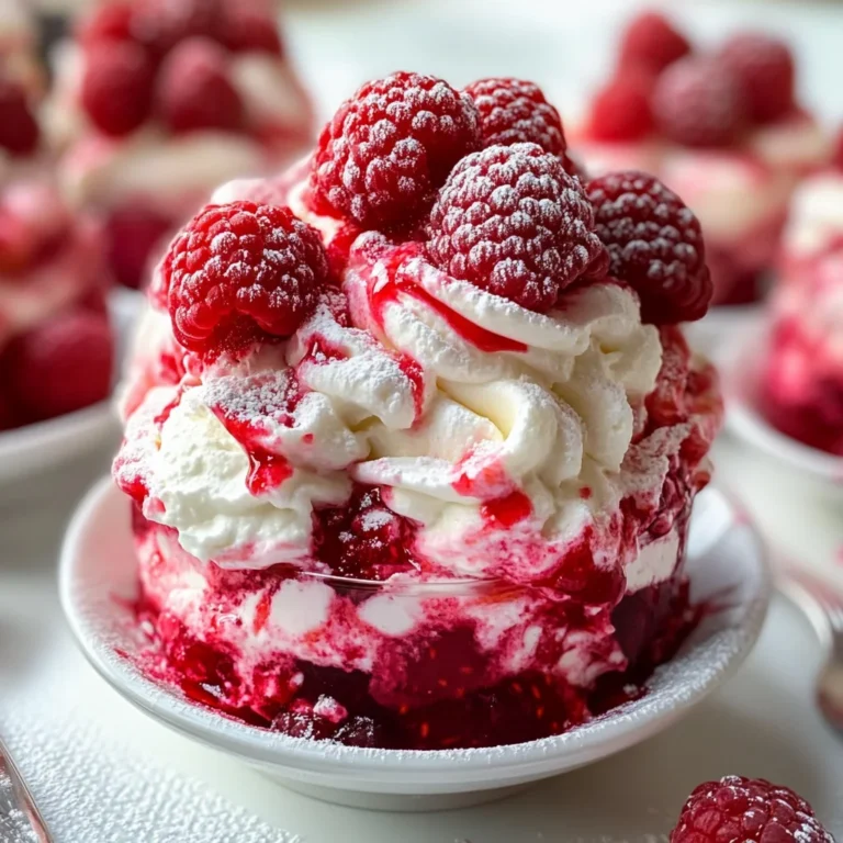 Raspberry Fool with Whipped Mascarpone