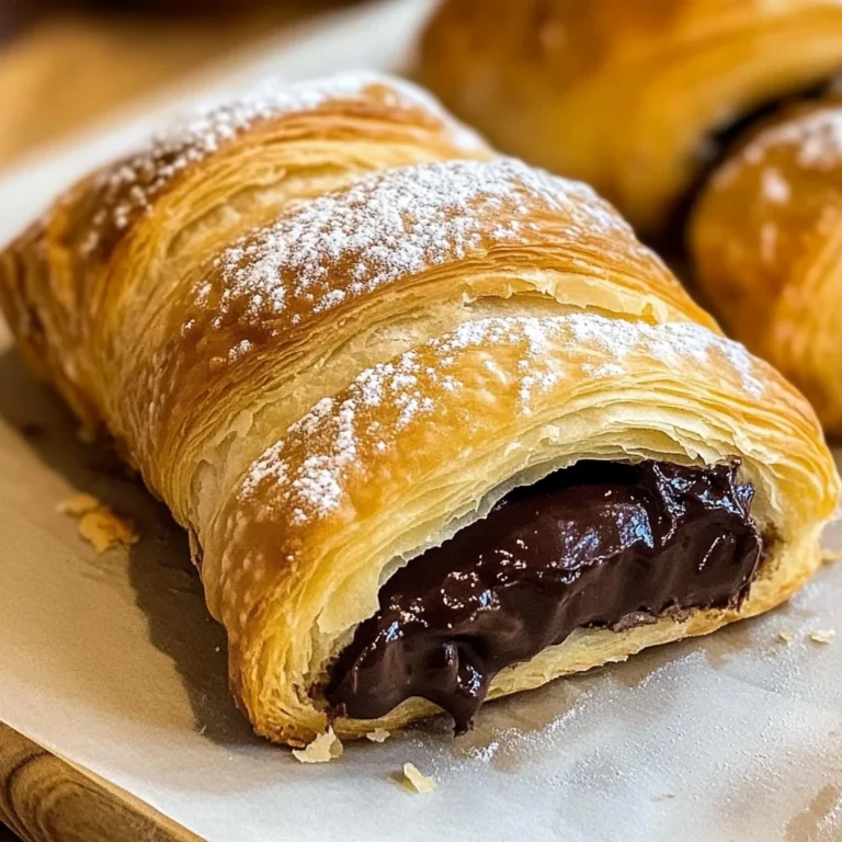 Shortcut Chocolate Croissants