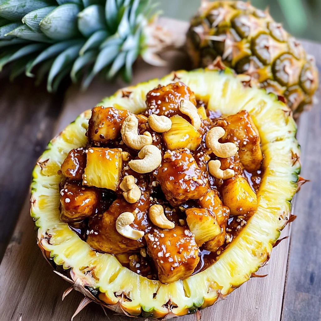 Sticky Pineapple Chicken