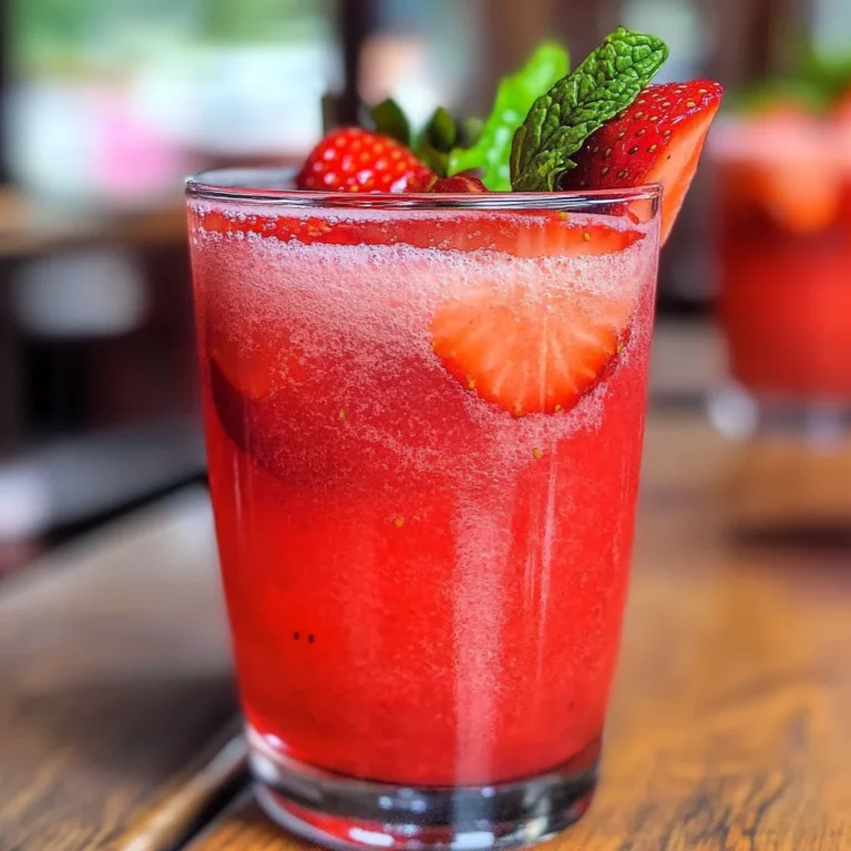 Strawberry Agua Fresca