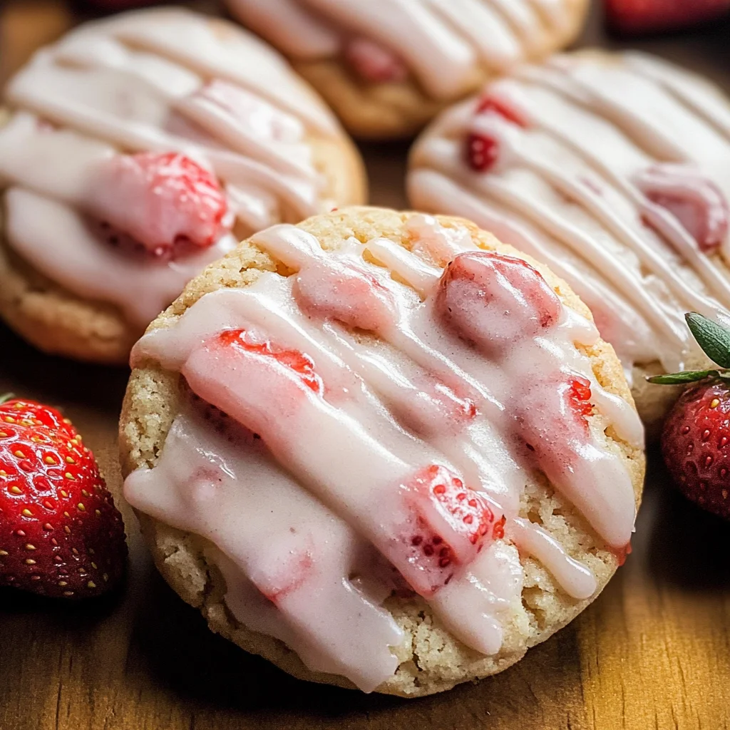 Strawberry Cookies
