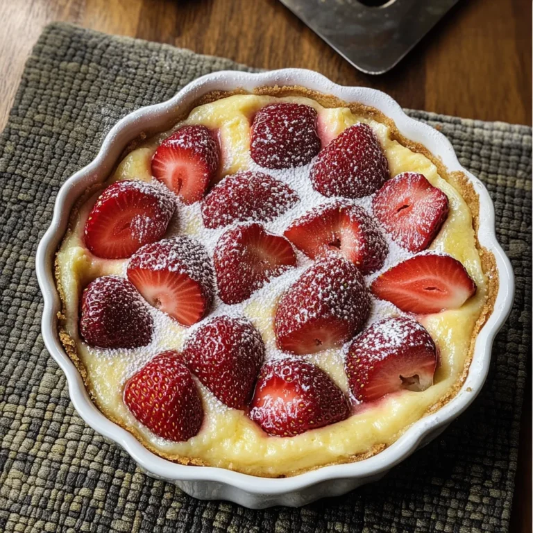 Strawberry Flaugnarde