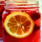 Strawberry Lemonade Concentrate for Canning