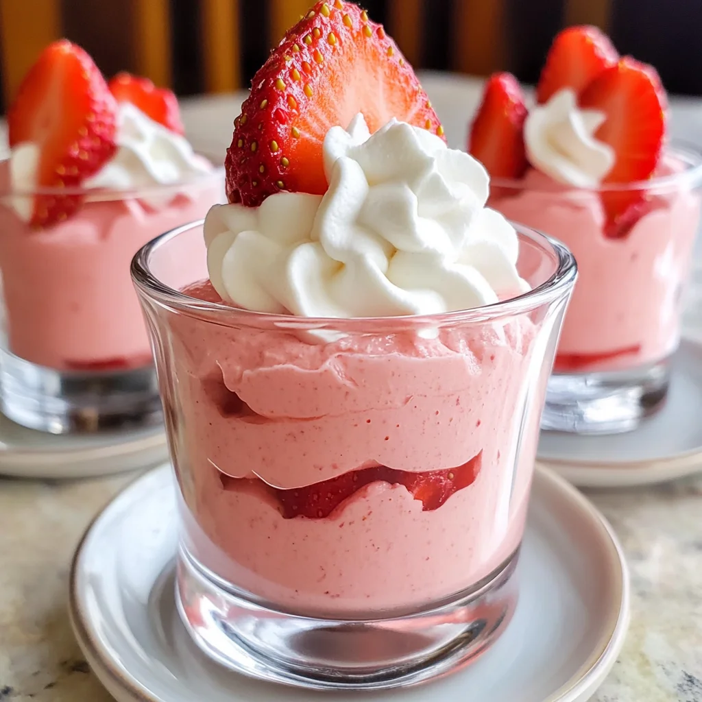 Strawberry Mousse