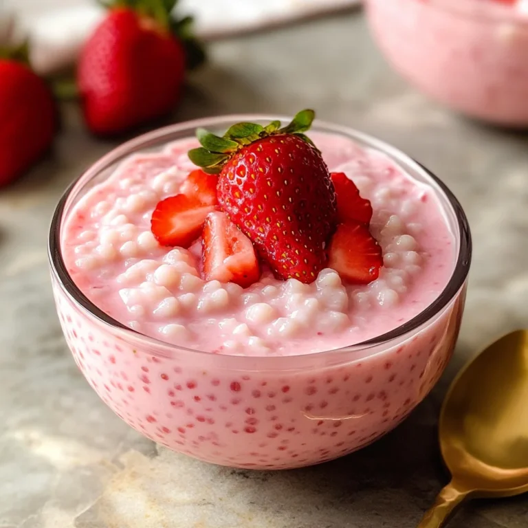Strawberry Sago