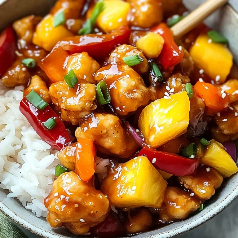 Sweet And Sour Chicken Recipe
