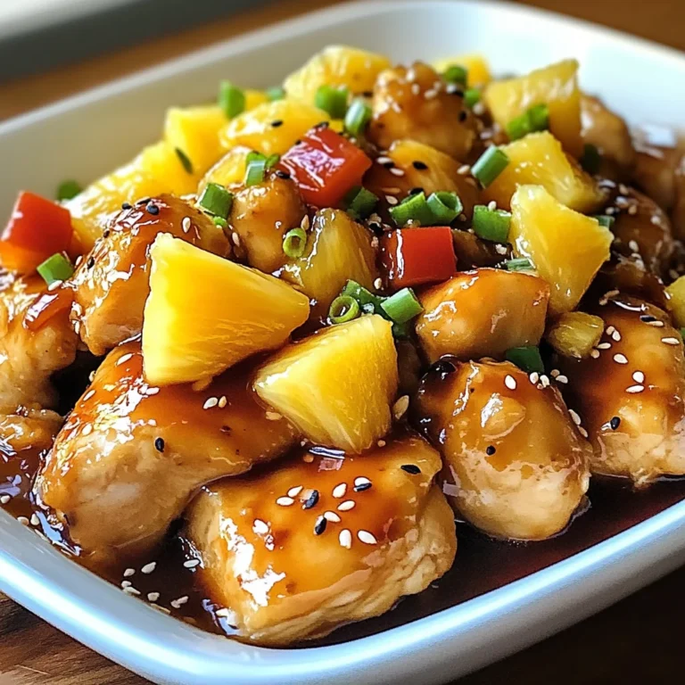 Sweet Hawaiian Crock Pot Chicken for Family-Favorite Dinners